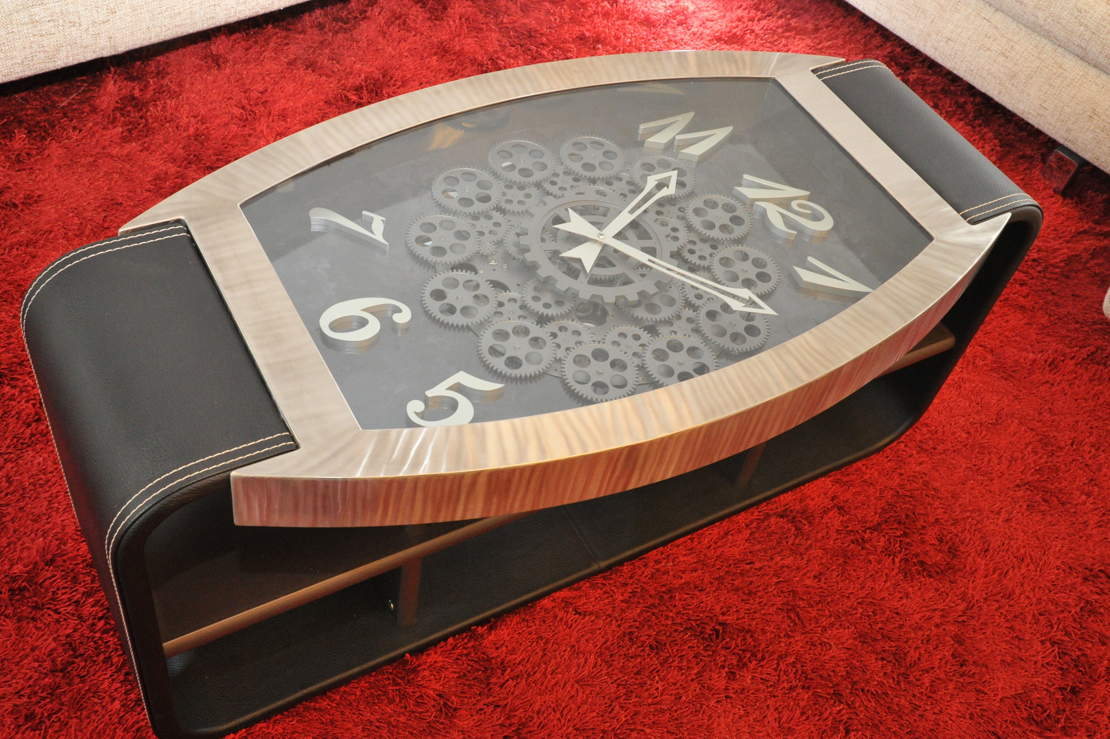 Coffee Table Clock Dark