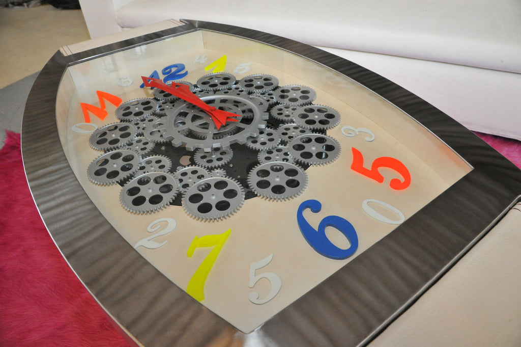 Coffee Table Clock Colorful